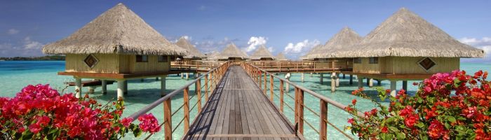 Hotel Intercontinental Le Moana Bora Bora - Steg - Tahiti