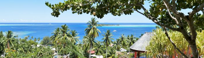 Bed & Breakfast Bora Bora Holidays Lodge - Aussicht - Tahiti