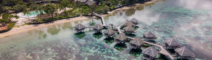 Hotel Tahiti Lagoon Resort - Überwasserbungalows - Tahiti