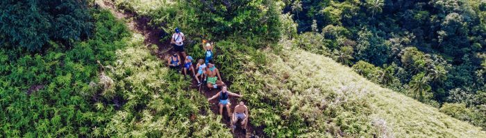 Ausflug Rarotonga Inland Discoveries Walk - Aussicht - Cook Inseln