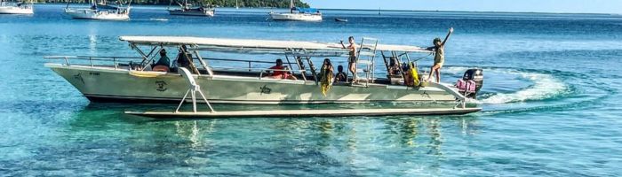 Ausflug Lagunentour mit Motu BBQ & Huahine - Boot - Tahiti