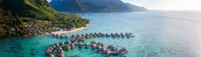 Hotel Hilton Moorea - Luftaufnahme - Tahiti