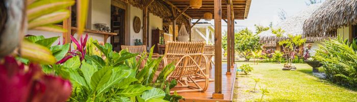 Pension Fare Tiaia Beach Moorea - Bungalow - Tahiti