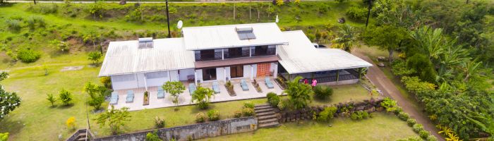 Pension Mave Mai Nuku Hiva - Panoramablick - Tahiti