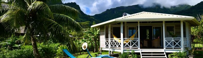 Pension Fare Vavae Raiatea - Pool - Tahiti
