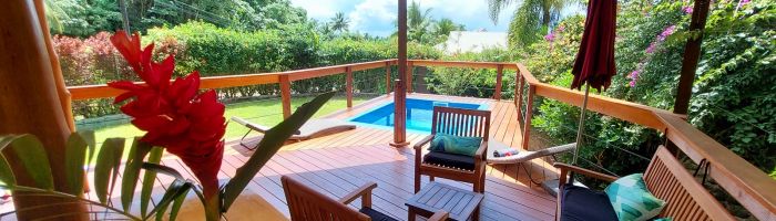 Pension Villa Nina by Ixora Raiatea - Terrasse - Tahiti