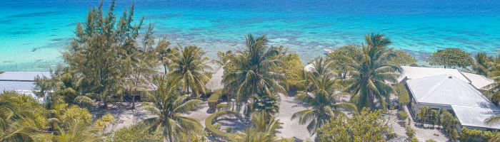 Pension Tevahine Dream Rangiroa - Luftaufnahme - Tahiti