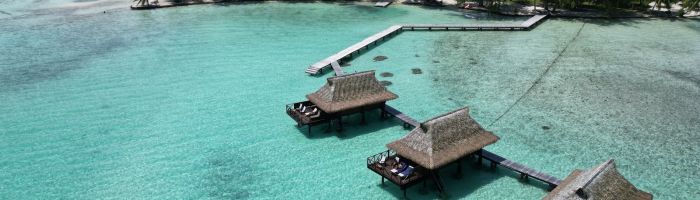 Hotel Vahine Private Island Taha'a - Überwasserbungalows - Tahiti
