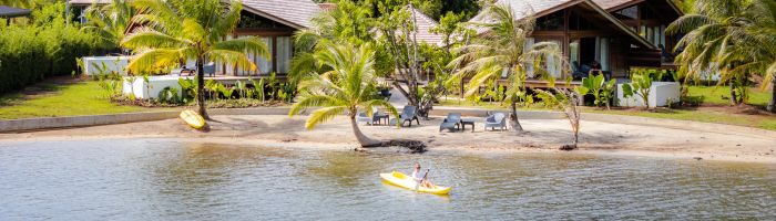 Pension Anavai Lodge Taha'a - Luftaufnahme - Tahiti