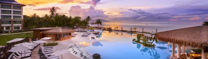 Hotel Hilton Tahiti Resort - Poolbereich - Tahiti