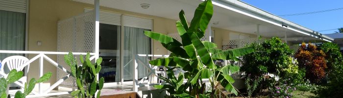 Pension de la Plage Tahiti - Außenansicht - Tahiti