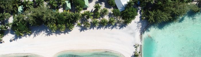 Pension Aito Motel Colette Tikehau - Luftaufnahme - Tahiti