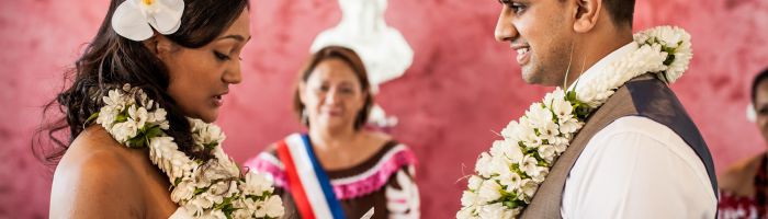 Heiraten Tahiti - Brautpaar - Tahiti
