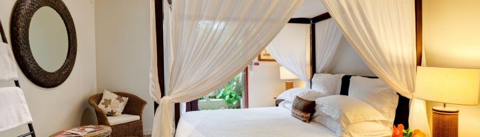 Hotel Te Vakaroa Villas Rarotonga - Schlafzimmer - Cook Inseln