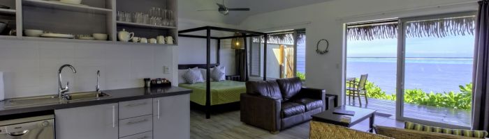 Hotel Sea Change Villas Rarotonga - Strandvilla Innenbereich - Cook Inseln
