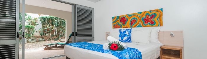 Hotel Sunset Resort Rarotonga - Schlafzimmer - Cook Inseln