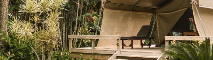 Hotel Ikurangi Eco Reteat - Luxus Camping - Cook Inseln