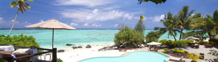 Hotel Pacific Resort Aitutaki - Pool - Cook Inseln