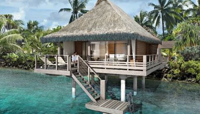 Hotel Intercontinental Tahiti - Überwasserbungalow - Tahiti