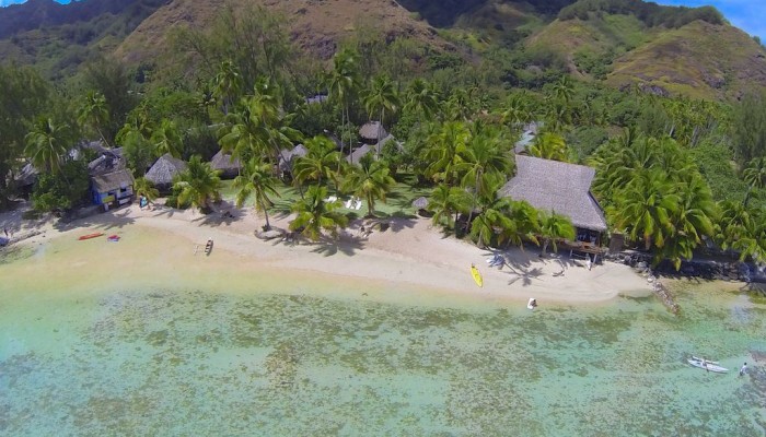 Hotel Les Tipaniers Moorea - Anlage - Tahiti