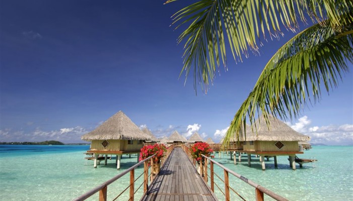 Hotel Intercontinental Le Moana Bora Bora - Steg - Tahiti