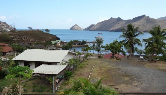 Pension Mave Mai Nuku Hiva - Panoramablick - Tahiti