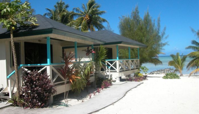 Pension Sunny Beach Lodges Aitutaki - Strandbungalow - Cook Inseln