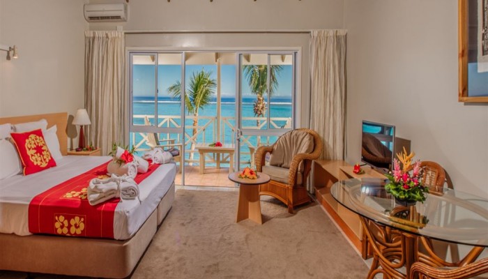 Hotel Moana Sands Beachfront Hotel Rarotonga - Deluxe Strandstudio - Cook Inseln