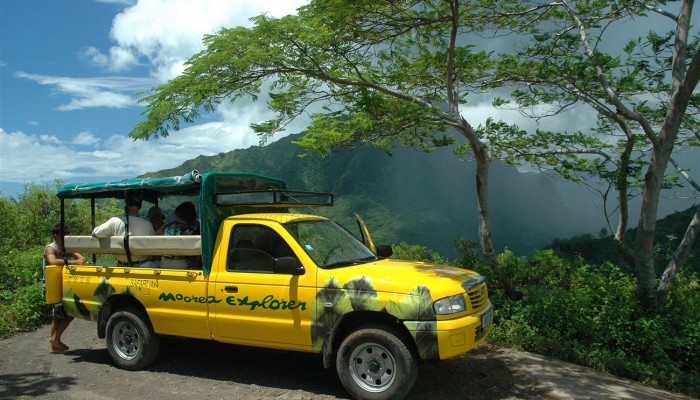 Ausflug Safari im Geländewagen Moorea - Jeep - Tahiti