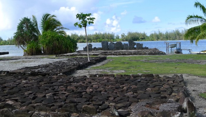 Ausflug Heilige Stätten und legendäre Orte Huahine - Steine - Tahiti
