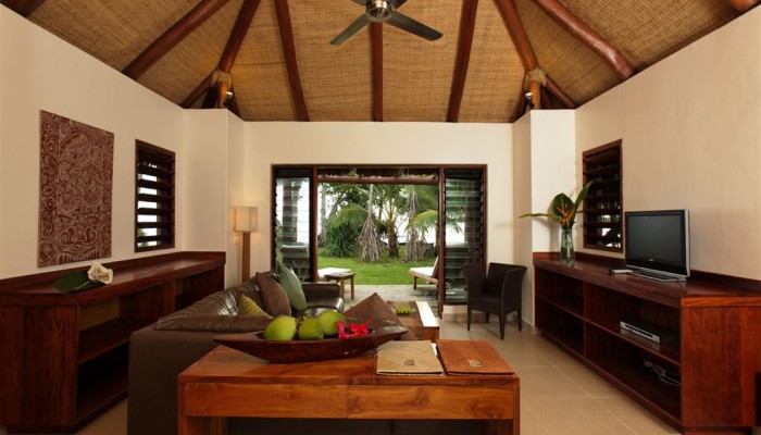 Hotel Eratap Beach Resort Efate - Bungalow Innenansicht - Vanuatu