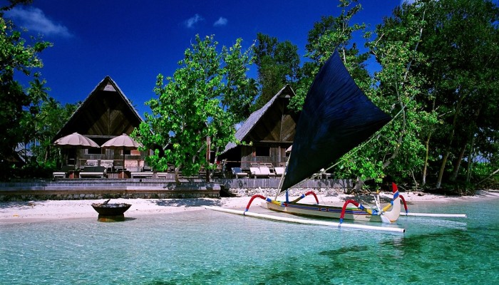 Hotel Ratua Island Resort Santo - Bungalow Aussenansicht - Vanuatu