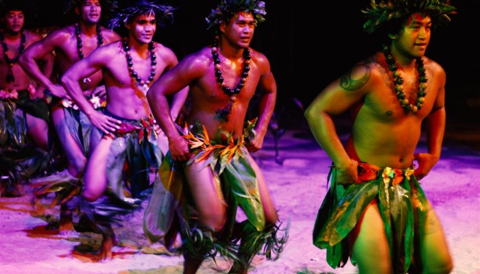 Ausflug Show Abend Tiki Village Moorea - Tänzer - Tahiti