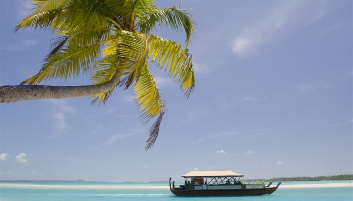 Ausflug Vaka Lagunenkreuzfahrt Aitutaki - Schiff - Cook Inseln