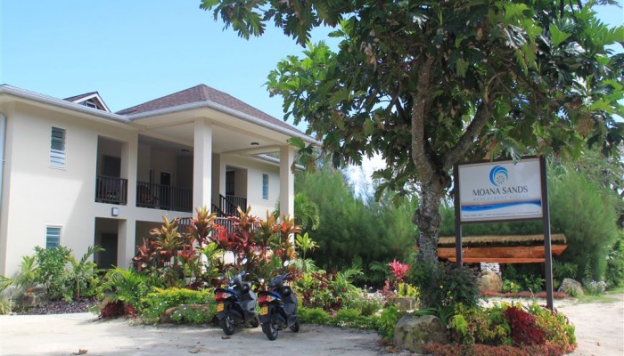 Hotel Moana Sands Villas Rarotonga - Villa Aussenansicht - Cook Inseln