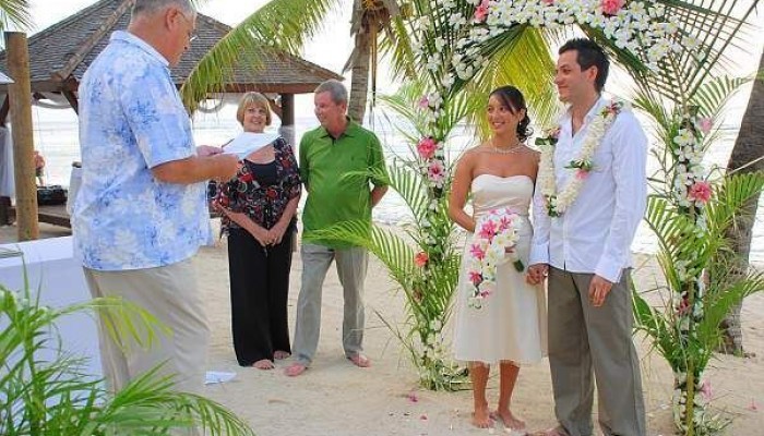 Heiraten Rarotonga - Hochzeitszeremonie - Cook Inseln