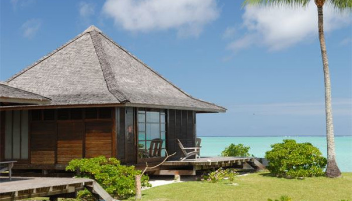 Hotel Matira Bora Bora - Garten - Tahiti