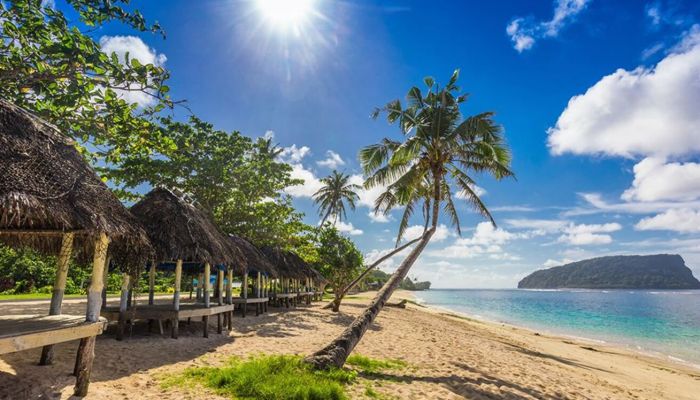 Kreuzfahrt MS Island Sky - Traumstrand - Samoa