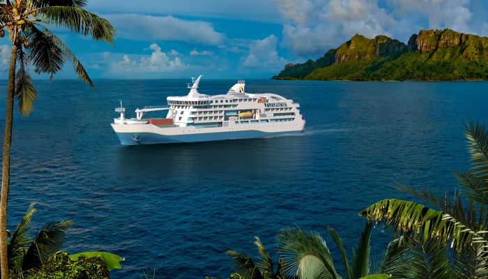 Kreuzfahrt Aranoa - Schiff - Tahiti