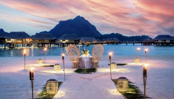 Hotel Le Bora Bora by Pearl Resorts - romantisches Dinner - Tahiti