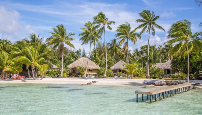 Pension Alice & Raphael Bora Bora - Strand - Tahiti