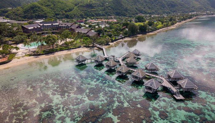 Hotel Tahiti Lagoon Resort - Überwasserbungalows - Tahiti