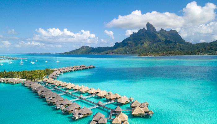 Hotel The St. Regis Bora Bora Resort - Ansicht - Tahiti