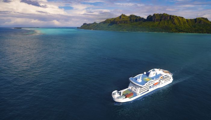 Kreuzfahrt Aranoa - Schiff - Tahiti