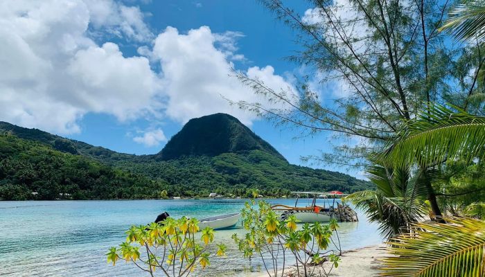 Ausflug Lagunentour mit Auslegerkanu & Mittagessen Huahine - Lagune - Tahiti
