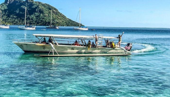 Ausflug Lagunentour mit Motu BBQ & Huahine - Boot - Tahiti