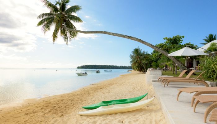 Pension Moorea Beach Lodge - Strand - Tahiti