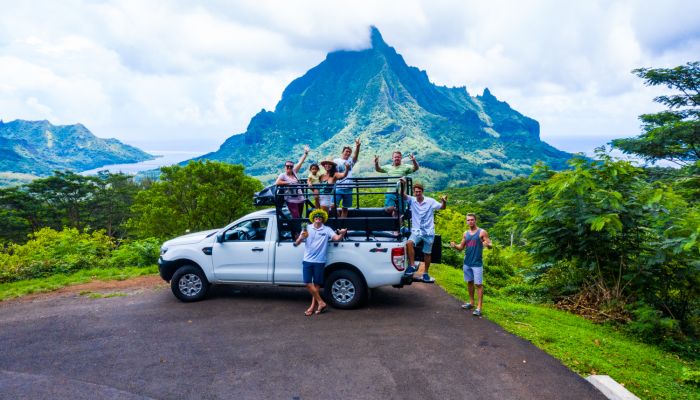 Moorea Ausflug Safari im Geländewagen - Geländewagen - Tahiti