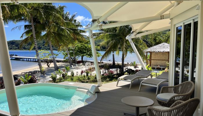 Hotel Apatoa Beach & Garden Village Raiatea - Luxus Strandvilla - Tahiti