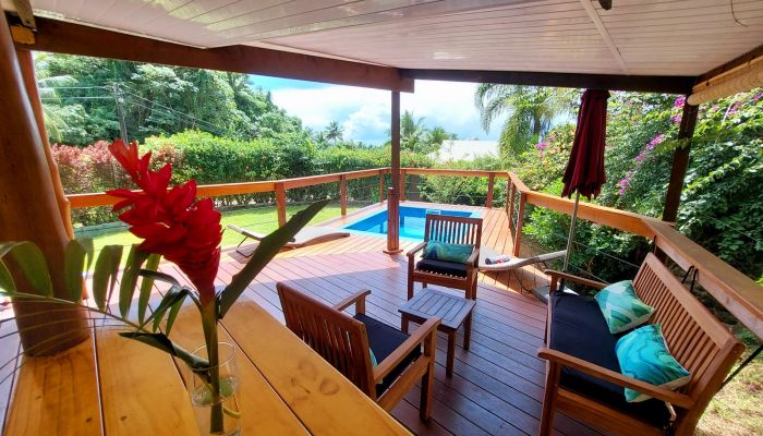 Pension Villa Nina by Ixora Raiatea - Terrasse - Tahiti